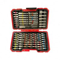 Penjualan Langsung Pabrik 83Pcs Set Mata Obeng 1/4 Inci Kotak Ajaib Pelangi Datar Phillips Torx Hex Soket Obeng Listrik