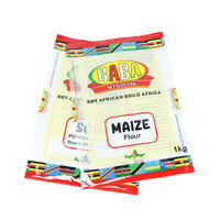 Sacs en plastique biodégradables imprimés personnalisés thermoscellables farine de riz soja maïs bouillie de riz sac d'emballage de blé entier