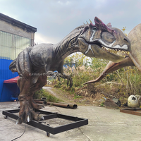Statue d'Allosaure, dinosaures animatroniques à vendre, dinosaure grandeur nature pour parc à dinosaures