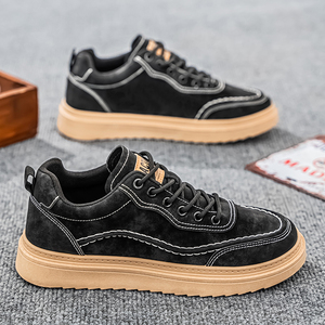 Zapatos Deportivos Casuales de Lujo para Hombre al por Mayor de Fábrica, Estilo Caminar, Moda Otoño-Invierno, Zapatos para Estudiantes con Encanto y Cordones - Product Image 4