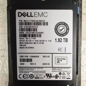 Yeni Yüksek Performanslı Dahili EMC Unity 1TB SAS SSD Modülü D4F-2SFXL2-1920 Sunucu Kullanımı Metal Kurumsal Depolama Hızlandırıcı - Product Image 1