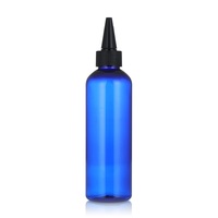 Bouteille en plastique PET pharmaceutique personnalisée de couleur, ronde, 500 ml, 200 ml, 100 ml, 50 ml, 30 ml, 10 ml