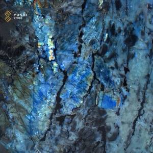 Yushi sang trọng lemurian màu xanh đá Granite kỳ lạ đánh bóng Countertop nền ăn uống Bàn cà phê - Product Image 4