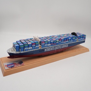 Modello di Nave Portacontainer INTER Personalizzato 45cm, Scala 1:888, Alta Qualità, per Regalo Aziendale - Product Image 1