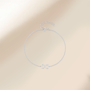 Pulsera CANNER de Plata S925 con Ocho Circonitas Especiales, Diseño Simple, Gran Venta para Mujeres - Product Image 4