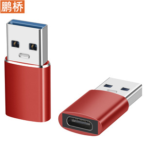 Pengqiao Usb 3.1 Male To <b>Type</b> <b>C</b> Female <b>Adapter</b> Aluminum Shell For Mobile Phone Otg Connector - Product Image 3
