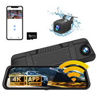 Nouvelle caméra embarquée GPS 4K, grand angle 170°, enregistrement double avant et arrière, streaming sans fil, 32 Go