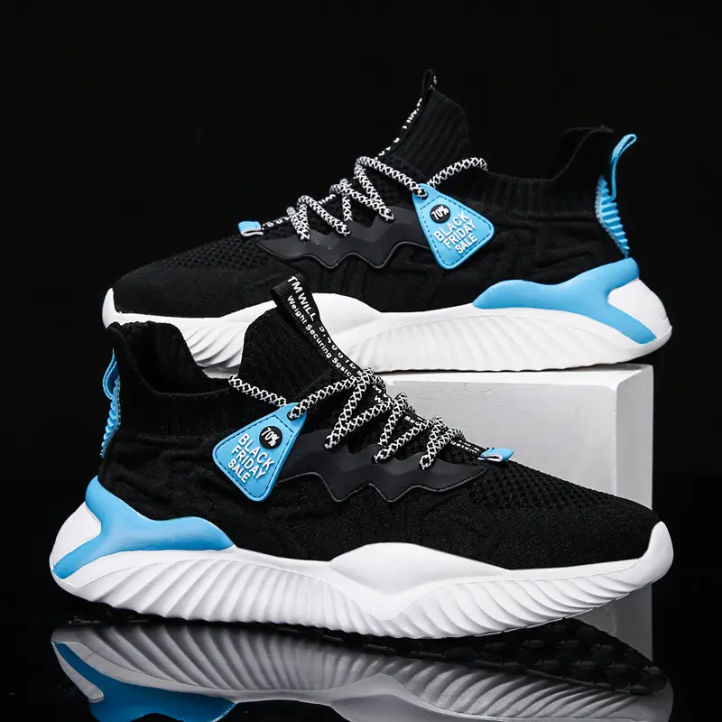 New Designer Wholesale Custom Brand Casual Fashion Sneakers Men's Running Sport Shoe