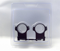 Anneaux de montage pour lunette en acier, profil moyen, tube de 30 mm, compatibles avec rail Weaver de 20 mm, accessoires optiques de chasse