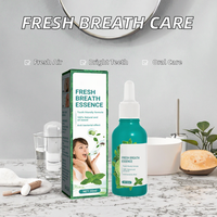 Essence buccale en gros portable, parfum menthe, fraîcheur dentaire, aux herbes, pour une haleine fraîche et l'élimination des odeurs buccales