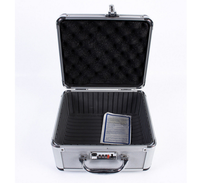 Mallette de transport en Aluminium de taille personnalisée, valise à outils en Aluminium dur, étui pour outils de vol avec mousse pour le rangement