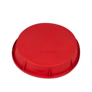 Red Silicone <b>Cake</b> <b>Mold</b> 25x13x6.5 Cm Non Stick For Baking <b>Cakes</b> - Product Image 3