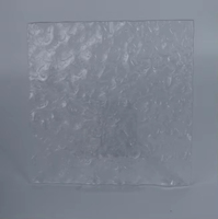 Panel de Vidrio Esmerilado Rectangular, Moderno, Decorativo, para Montaje en Pared, Estructura Plana y Sólida, Alta Transmitancia de Luz