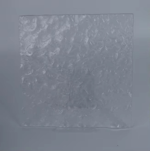 Panel de Vidrio Esmerilado Rectangular, Moderno, Decorativo, para Montaje en Pared, Estructura Plana y Sólida, Alta Transmitancia de Luz - Product Image 1