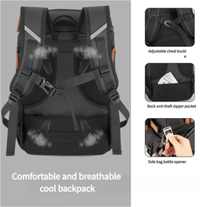 กระเป๋าเป้สะพายหลังเก็บความเย็นเบียร์ขนาดใหญ่สามารถพับเก็บได้สำหรับเดินทางไปแคมป์ปิ้งออกแบบได้ตามแฟชั่น - Product Image 5