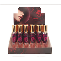 Boîte d'emballage pour coffret de parfum pour femmes 35 ml * 24, parfum floral naturel longue durée, coffret cadeau avec marque originale