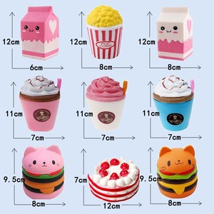 Cheese Plush Squishy <b>Toys</b> Stress Relief Fidget <b>Toy</b> Stocking Stuffer Novelty Gift for Birthday - Product Image 1