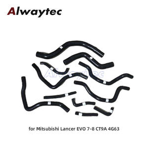 <span class=keywords><strong>Kit</strong></span> de tuyau de turbo en silicone pour moteur automobile pour Mitsubishi Lance Virage 97-00 MT nouveau tuyau de refroidissement tuyau de rayonnement collecteur d'admission - Product Image 6