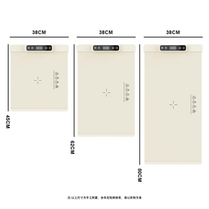 Alfombrilla de calentamiento de bandeja eléctrica Liman, nuevo diseño para esteras y almohadillas de Picnics, comida personalizada, Buffet, silicona, Control de temperatura en inglés - Product Image 5