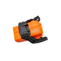 Haute tension batterie pôle 200A véhicule électrique HVIL 2 POS à angle droit 2 broches prise cc