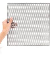 Lámina Metálica Microperforada de Acero Inoxidable 304, Malla de Orificios Ultra Pequeños para Filtro, Rejilla de Altavoz, Aplicaciones Acústicas