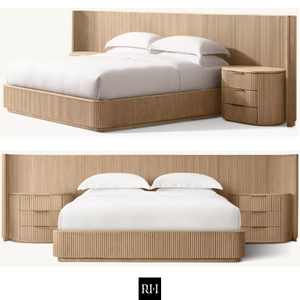 RHMAKER RH Furniture Factory, ensemble de meubles de chambre à coucher de style américain sur mesure, ensemble de meubles de salle à manger pour usage en villa - Product Image 2