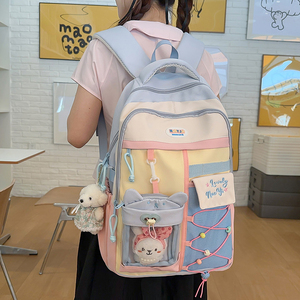 Hot Bán Cô Gái Phim Hoạt Hình Ba Lô Không Thấm Nước Sinh Viên Cuốn Sách Túi Cho Hàng Ngày Thể Thao Ngoài Trời - Product Image 1