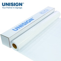 Rouleau de vinyle autocollant 120 g/m², vinyle PVC imprimable pour impression éco-solvant, autocollant de voiture, publicité