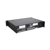 Amplificateur de mixage Bluetooth PA 260W 6 zones avec tuner pour les zones commerciales, industrielles, système de sonorisation, système audio domestique, mosquée, etc.