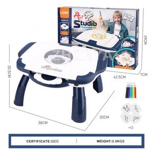 Projecteur de dessin Zhorya, jouet projecteur pour enfants, tableau magnétique de dessin pour enfants - Product Image 6