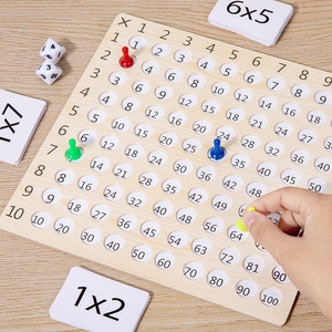 <span class=keywords><strong>Table</strong></span> mnémonique de <span class=keywords><strong>multiplication</strong></span> magnétique pour enfants d'âge préscolaire aides pédagogiques pour enfants jouet éducatif Montessori - Product Image 3