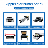 Impresora UV Plana A2 Personalizada, Precio de Fábrica, 6040, para Impresión en Plexiglás, Cuero y Tubos, con Cabezal de Impresión XP600