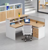Table de bureau moderne pour 4 personnes