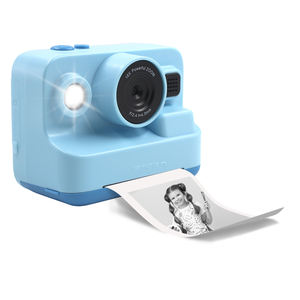 HD 1080P Pantalla de 2,4 pulgadas sin tinta Cámara de impresión instantánea para niños Cámara de impresión térmica para niños - Product Image 3