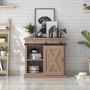 Kit de Herrajes WEKIS en Forma de T para Puertas Correderas de Granero, Acero Industrial y Latón, para Hoteles Modernos, Apartamentos, Almacenes y Gabinetes, con Tornillos - Product Image 5