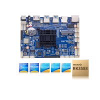 Banque d'alimentation distributeur automatique carte mère 4 voies IO RS232/TTL MINI-PCIE RK3568 carte pour petit distributeur automatique