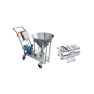 Pompe rotative à lobes en acier inoxydable série TUL/TUR, pompe à engrenages à vitesse fixe avec trémie, certifiée OEM 3A/CE - Product Image 3