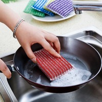 Éponge métallique multi-usages pour la vaisselle et le nettoyage des casseroles, idéale pour le récurage et le lavage – Le roi du nettoyage domestique