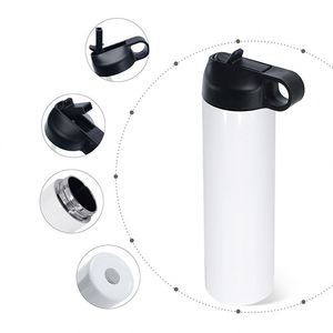 Bouteille isotherme sous vide en acier inoxydable 20-32 oz, sans BPA, écologique, pour sublimation, pour activités extérieures - Product Image 4