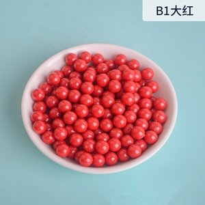 Artisanat en résine en vrac bien vendu 500 g/sac perles en plastique colorées multidimensionnelles sans trou pour bricolage Slime remplissage et décorations - Product Image 6