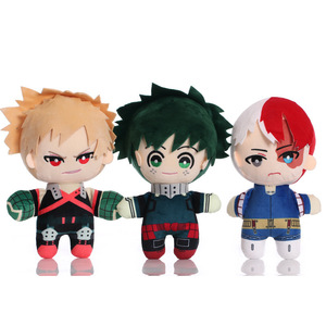 Peluche de 8 Pulgadas de <span class=keywords><strong>My</strong></span> Hero Academia, Versión Q, Green Valley Long Time Scorching Freezing Winning Claw, Algodón PP, Bolsa OPP - Product Image 1