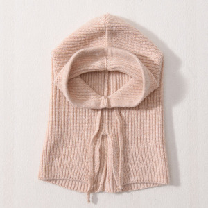 Vente en gros de <span class=keywords><strong>cagoule</strong></span> d'hiver en tricot pour masque de <span class=keywords><strong>ski</strong></span> d'extérieur, doux et chaud, sweat à capuche pour bébé et enfant, logo personnalisé - Product Image 4