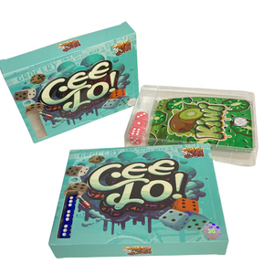 Prend uniquement en charge l'impression personnalisée 3.5G Flower Candy Gummy Mylar Bags avec boîtes Custom Bubble Inner avec Game Dice - Product Image 3