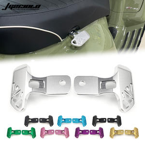 Accesorios de motocicleta cubierta de reposabrazos trasero de aluminio pasamanos de pasajero para VESPA SPRINT PRIMAVERA GTS GTV - Product Image 2