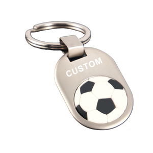 Porte-clés personnalisés avec logo, porte-clés en métal 3D, cadeau sportif pour équipe de football - Product Image 6