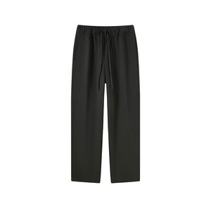 Heavyweight 420GSM Algodón Poliéster Mezcla Pantalones de chándal French Terry con cordón Pantalones de punto Casuales - Product Image 1