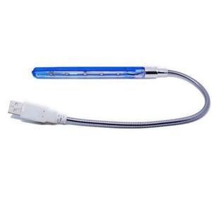 <b>Usb</b> <b>Led</b> Desk Lamp 5 <b>Light</b> Flexible Neck Portable Reading <b>Light</b> For Office Study - Product Image 3