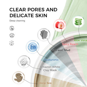 <span class=keywords><strong>Masque</strong></span> nettoyant premium 30g contre l'acné et les points noirs, <span class=keywords><strong>masque</strong></span> naturel à la boue de la mer Morte pour les peaux grasses, <span class=keywords><strong>masque</strong></span> purifiant en profondeur pour les pores - Product Image 5