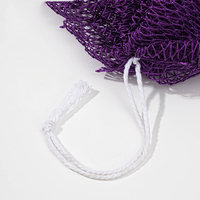 Éponge de bain exfoliante authentique en filet africain, loofah, débarbouillette, pour le dos, pour la douche, exfoliant corporel