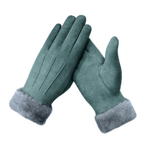 <b>Women</b> Winter <b>Skiing</b> Fashion Outdoor Warm Touch Screen Soft Windproof Lined Thick Cotton/Spandex <b>Gloves</b> - Product Image 5